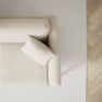 Eden - 2-sits soffa med schäslong - Beige