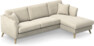 Eden - 2,5-sits soffa med schäslong - Beige