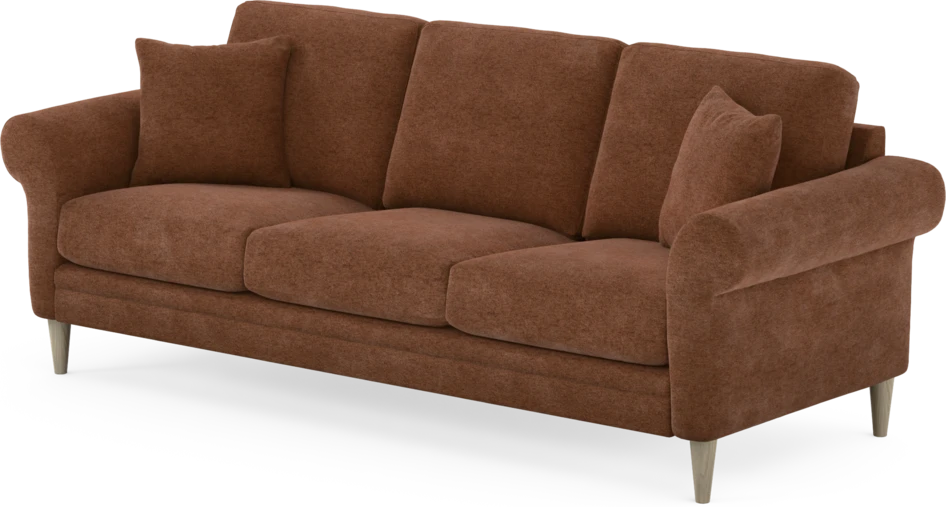 Eden - 3-sits soffa - Orange