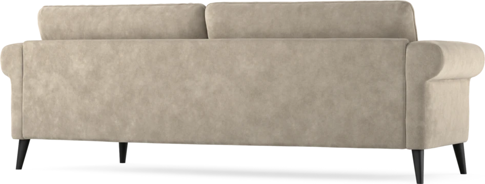 Bridge - 3-sits soffa svängd - Beige