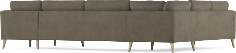 Bridge - Hörnsoffa, 2+3-sits med schäslong höger - Beige