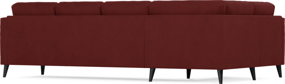 Eden - Hörnsoffa, 1+3-sits - Röd