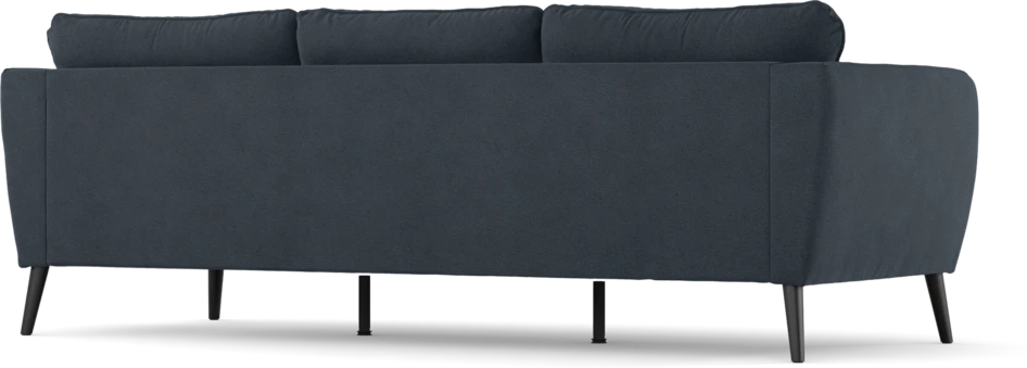 County - 3-sits soffa - Blå