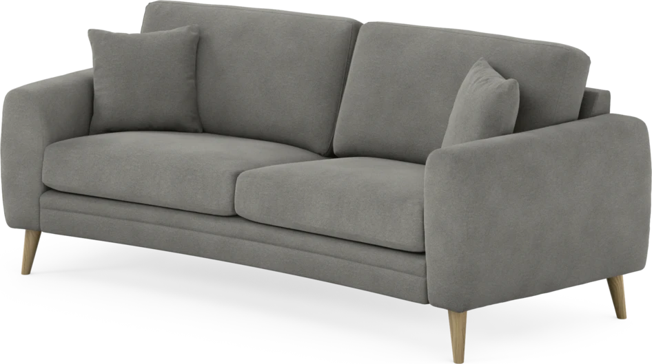 Eden - 2,5-sits soffa svängd - Grå