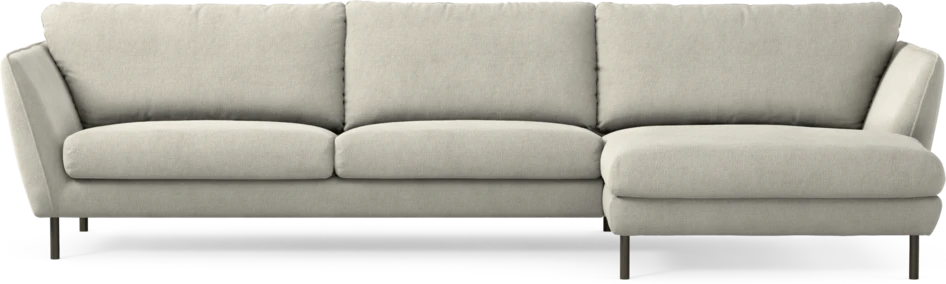 Madison - 3-sits soffa med schäslong höger - Grå