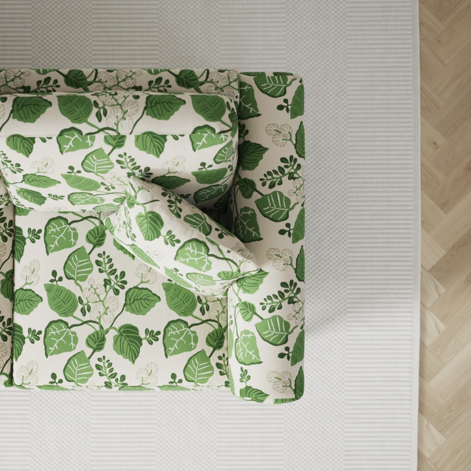 Eden - 2,5-sits soffa svängd - Flerfärgad