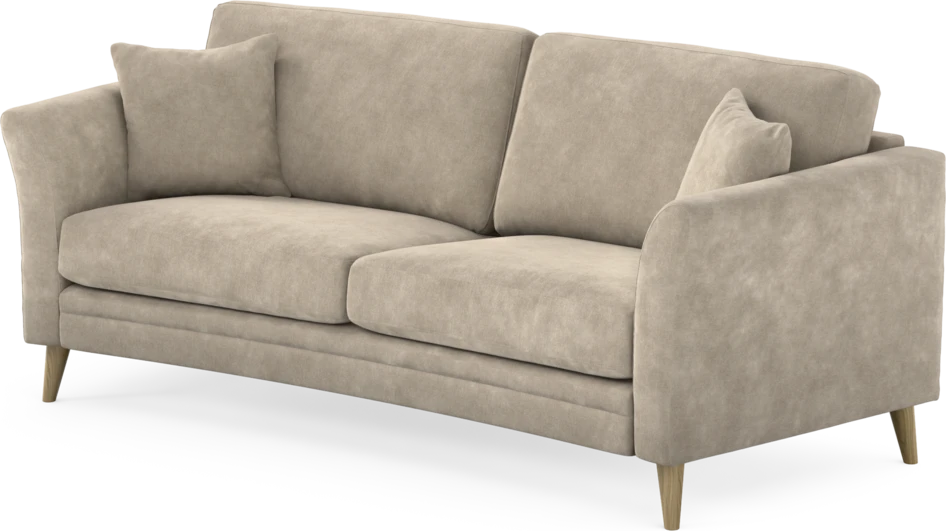 Eden - 2,5-sits soffa svängd - Beige