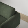 Bridge - Hörnsoffa, 3+2-sits - Grön