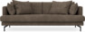 Harper - 3-sits soffa, hel dyna - Brun