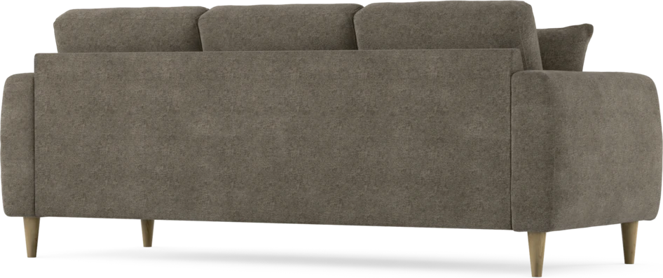 Eden - 3-sits soffa - Brun