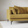 Harper - 3-sits soffa, hel dyna - Gul
