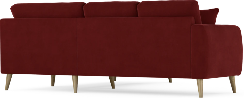 Eden - Hörnsoffa, 2+2-sits - Röd