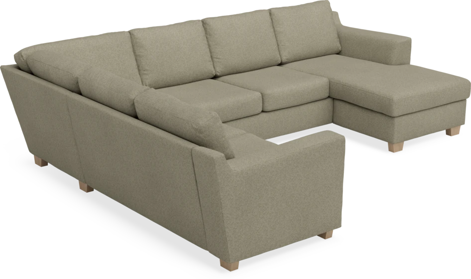Friday - Hörnsoffa, 2+3-sits med schäslong höger - Beige