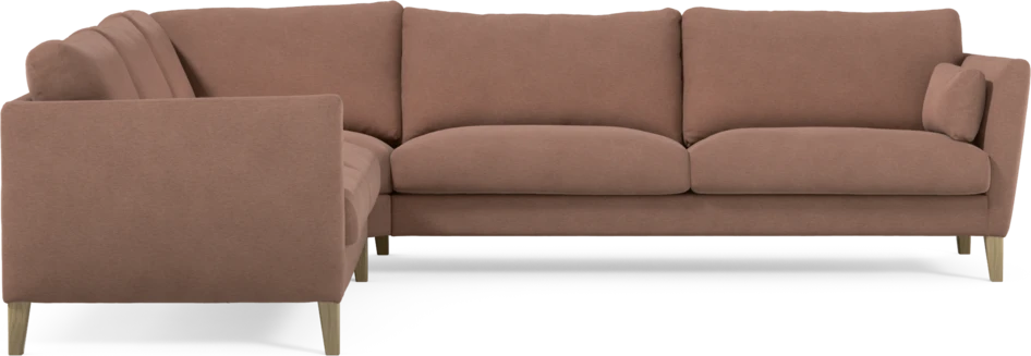 Winston - Hörnsoffa, 2+3-sits - Rosa