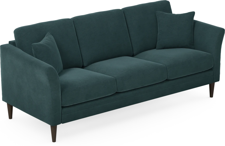 Eden - 3-sits soffa - Blå