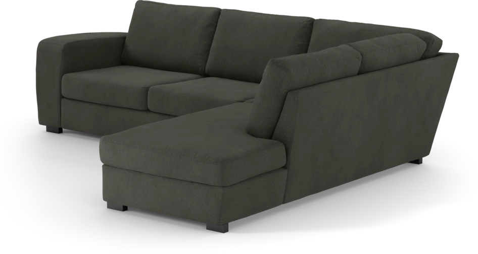 Friday - 2,5-sits soffa med divan höger - Grå