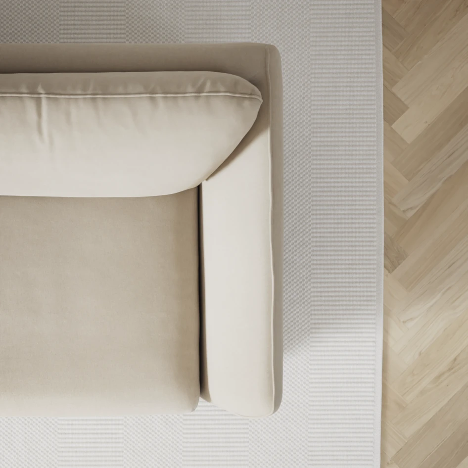 Madison Lux - 2-sits soffa med divan vänster och schäslong höger - Beige