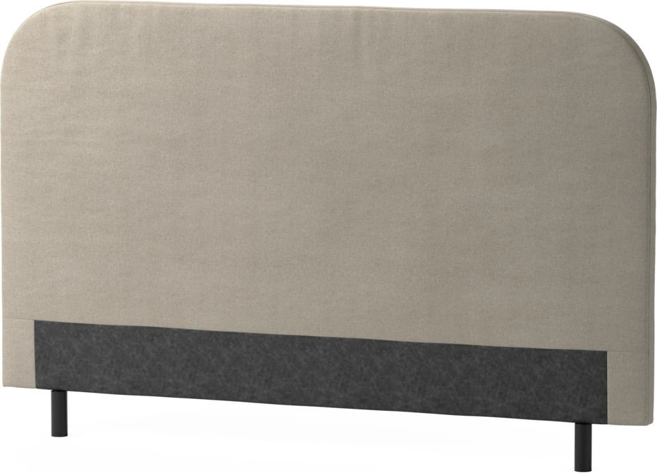 Delux Rundad - Sänggavel, 90-210 cm - Beige