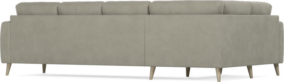 Eden - Hörnsoffa, 1+3-sits - Brun