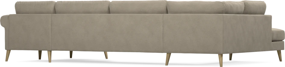 Bridge - 3-sits soffa med divan vänster och schäslong höger - Beige