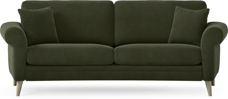 Eden - 2,5-sits soffa svängd - Grön