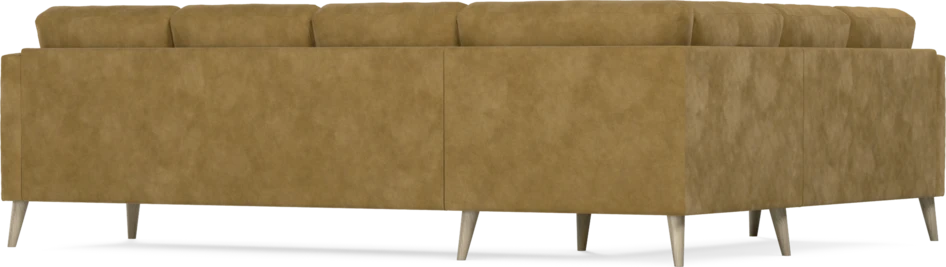 Eden - Hörnsoffa, 2+3-sits - Gul
