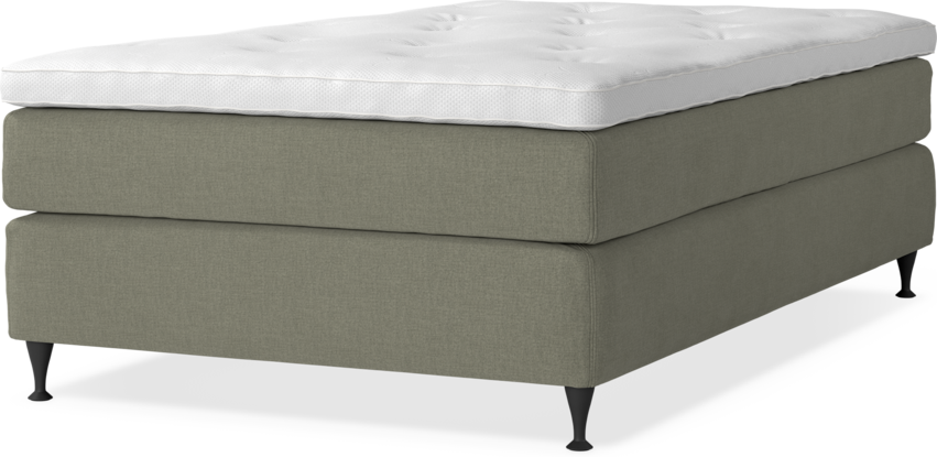 Delux Sense - Kontinentalsäng, enkelsäng 120 cm med bäddmadrass