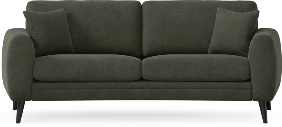 Eden - 2,5-sits soffa svängd - Grön