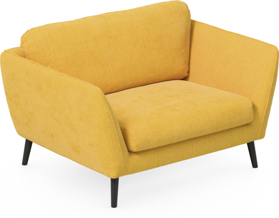 Madison Lux - Fåtölj, 90 cm - Gul