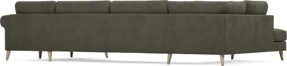 Bridge - 3-sits soffa med divan vänster och schäslong höger - Grå