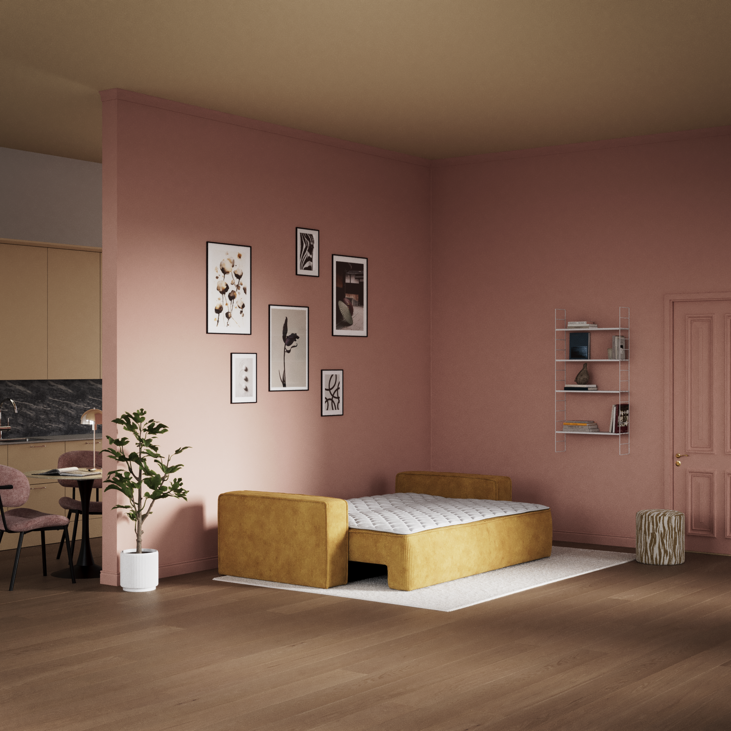 Ide - Bäddsoffa 3-sits - inspiration