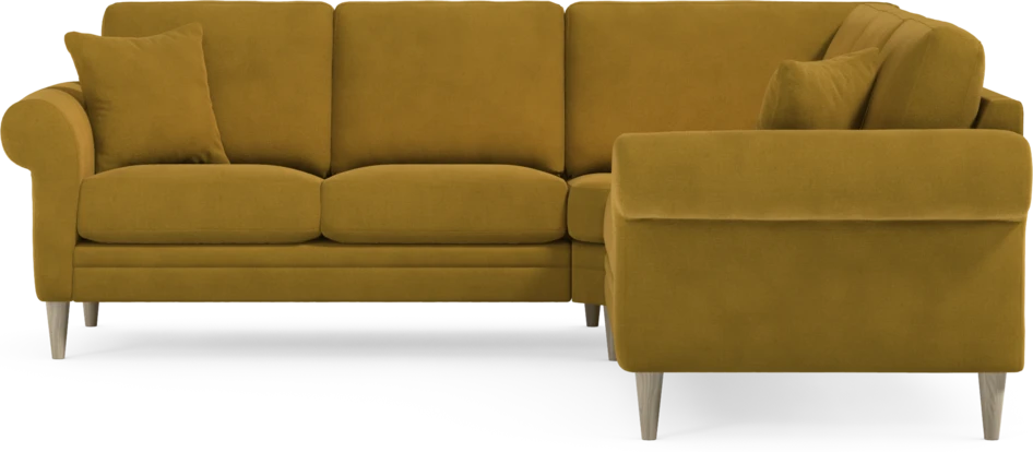 Eden - Hörnsoffa, 2+2-sits - Gul