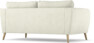 County - 2-sits soffa - Vit