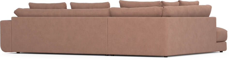Amie - 3-sits med divan vänster - Rosa