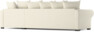 Town - 3-sits soffa med schäslong höger - Vit