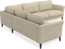 Bridge - Hörnsoffa, 2+3-sits - Beige