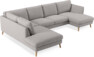 Madison Lux - 2-sits soffa med divan vänster och schäslong höger - Beige