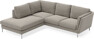 Madison - 2-sits soffa med divan vänster - Grön