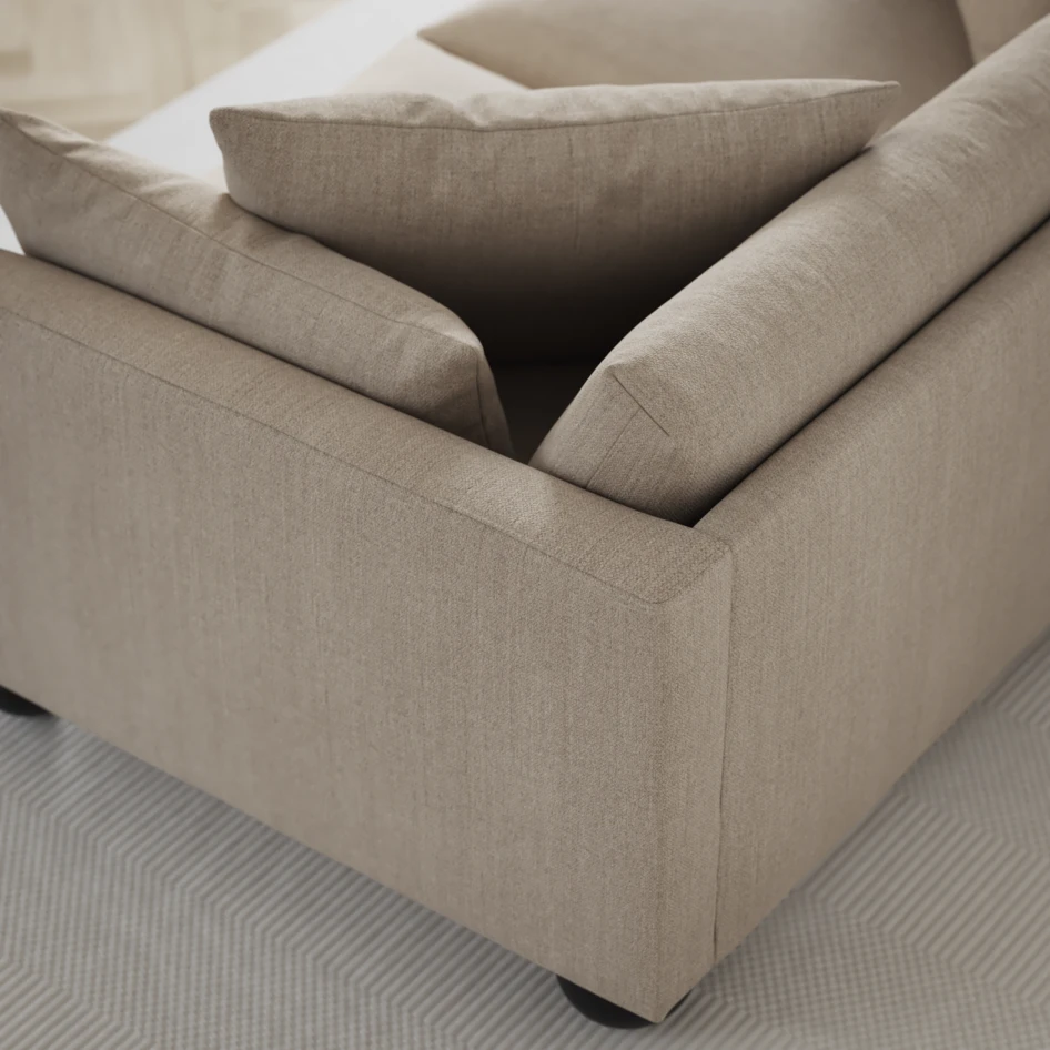 Harper - 3-sits soffa - Beige