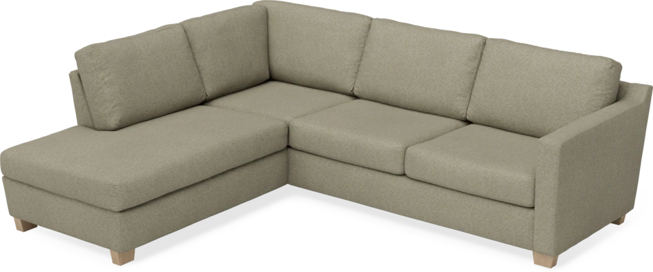 Friday - 2,5-sits soffa med divan vänster - Beige