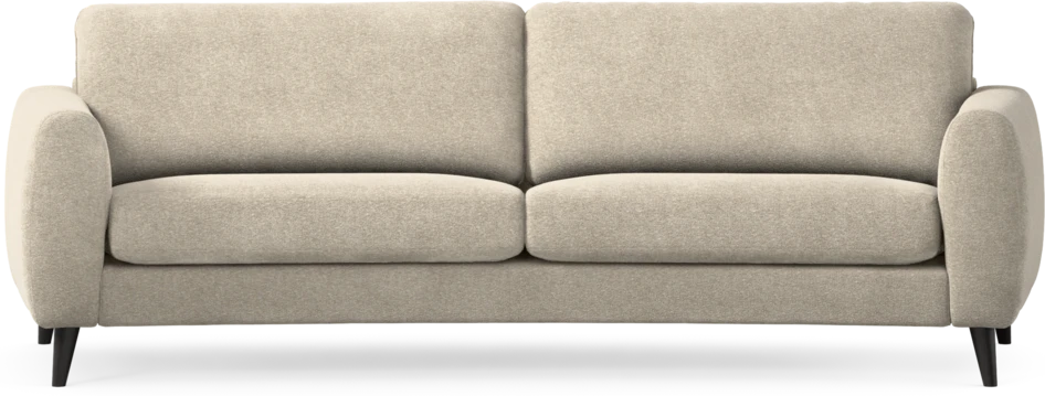 Bridge - 3-sits soffa svängd - Beige