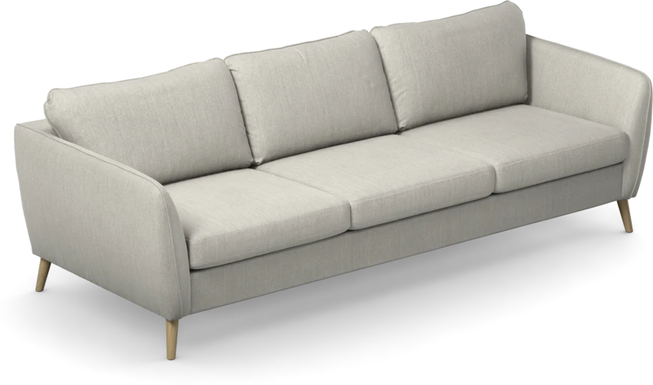 County - 3-sits soffa - Grå