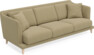 Macy Lux - 3-sits soffa XL - Gul