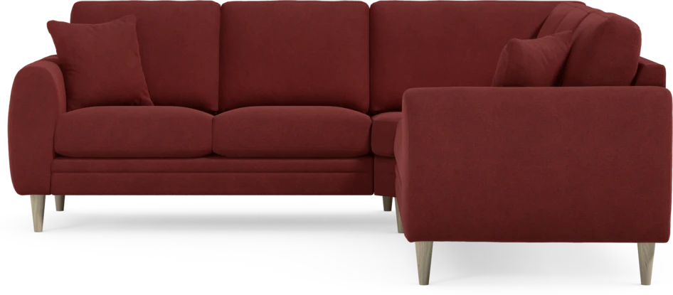 Eden - Hörnsoffa, 2+2-sits - Röd