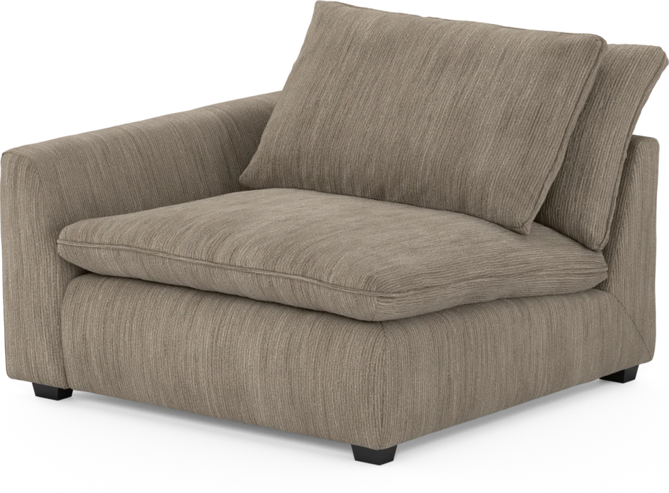 Bellora - 1-sits med armstöd vänster - Beige