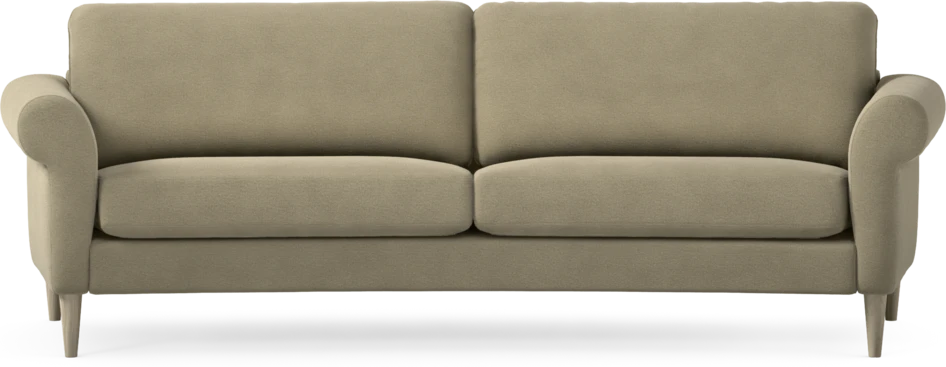 Bridge - 3-sits soffa svängd - Beige