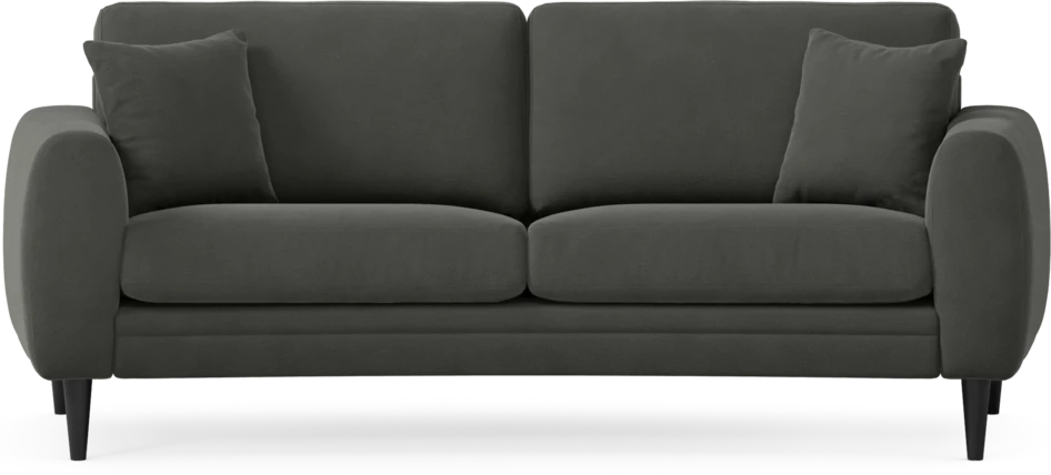 Eden - 2,5-sits soffa svängd - Grå