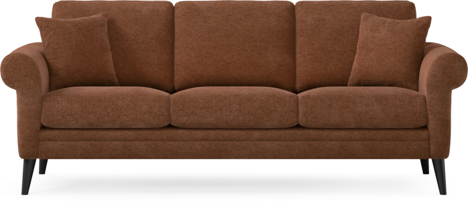 Eden - 3-sits soffa - Orange