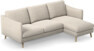 Madison - 2-sits soffa med schäslong höger - Beige