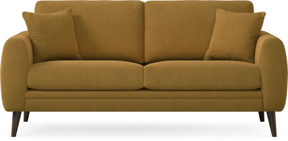 Eden - 2,5-sits soffa - Gul